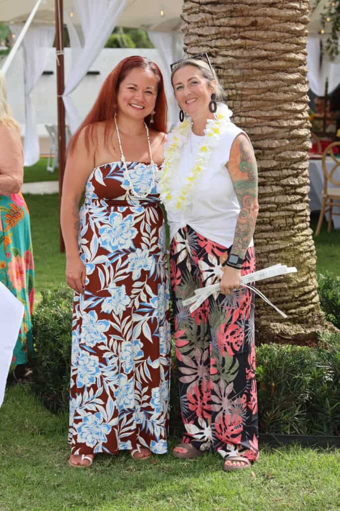 Ched Kibler & Lindsey Offen at the 2026 Love the Locals Luau in Destin, FL.
