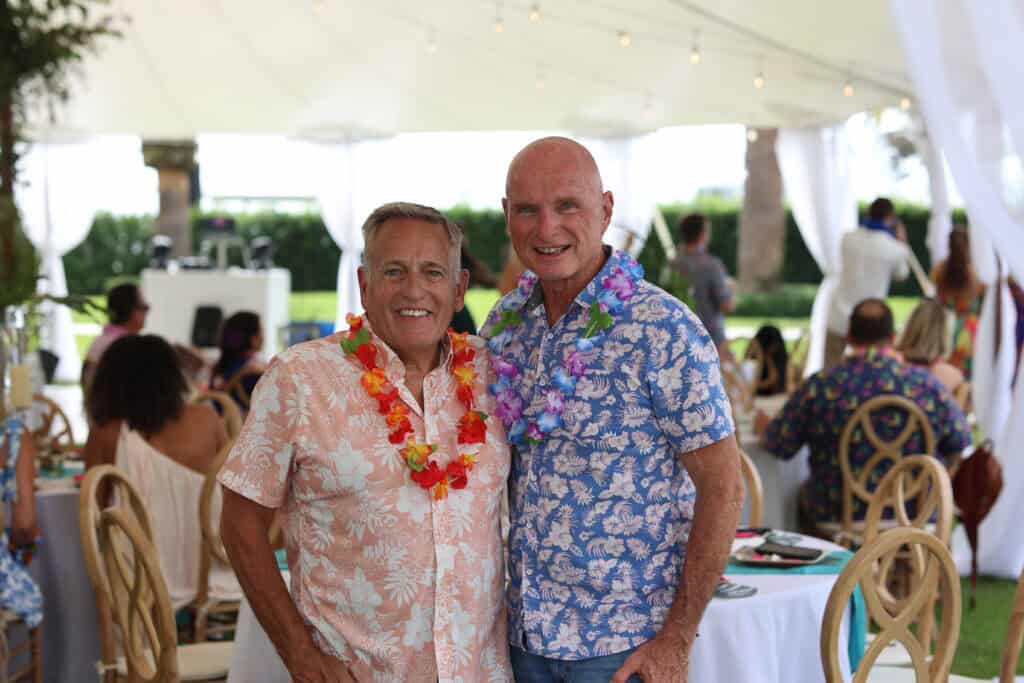 Kevin O’Rourke & Glenn Liguori at the 2026 Love the Locals Luau in Destin, FL.