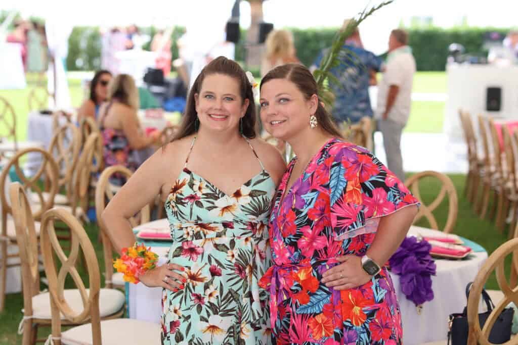Rebecca Rosenburg & Emily Coniglio at the 2026 Love the Locals Luau in Destin, FL.