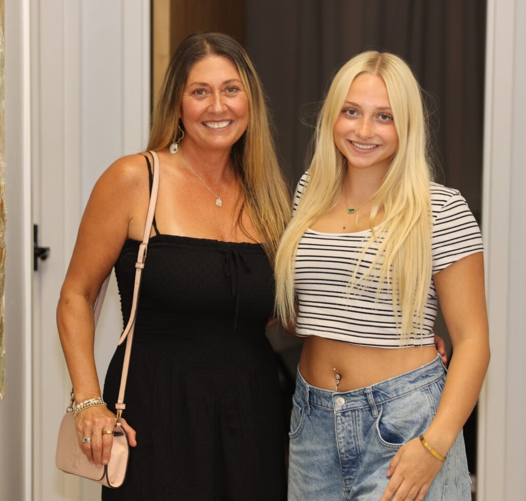 Debbie Sharp and Sophia Sharp at Glow Health and Wellness After Hours in Destin, FL