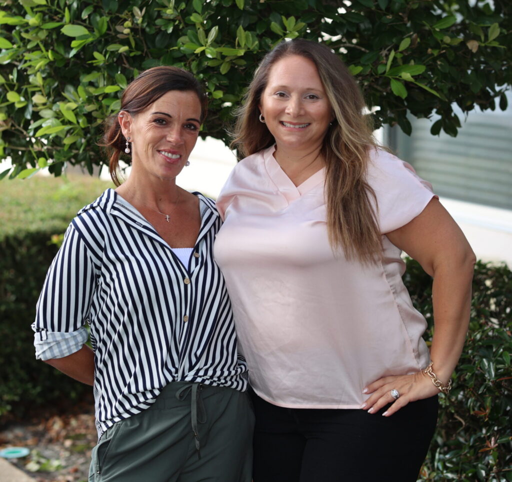 Debra Snavel and Kimber Patrick at Glow Health and Wellness After Hours in Destin, FL