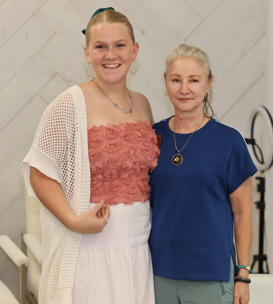 Sylyna Dews and Stacy Head at Glow Health and Wellness After Hours in Destin, FL