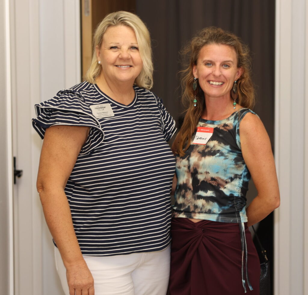Teresa Watson and Christine Smith at Glow Health and Wellness After Hours in Destin, FL