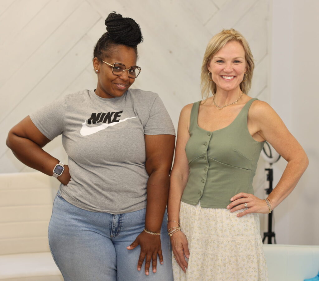 Tiffany Pete and Natalie Davis at Glow Health and Wellness After Hours in Destin, FL